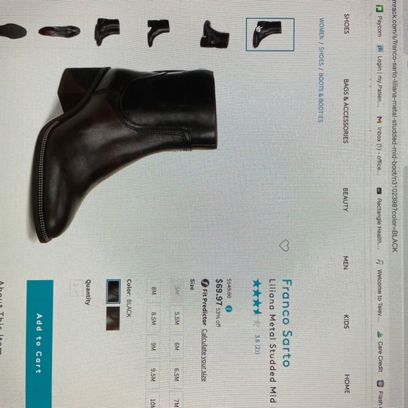 Black Booties - Picture 6 of 6